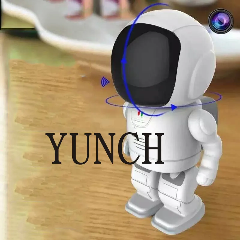 YUNCH Wireless MINI IP Camera Robot Vision Audio Recording Network CCTV Onvif Indoor surveillance WIFI Security Camera