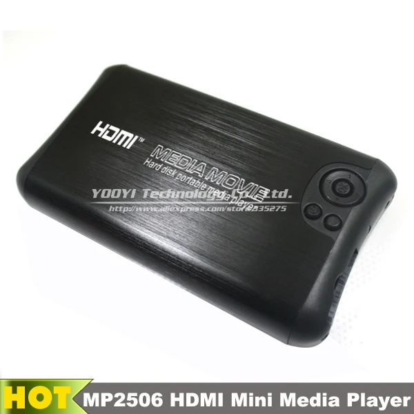 New MP2506 HDMI Media Player,2.5" 1080P Portable Full HD Multi Media