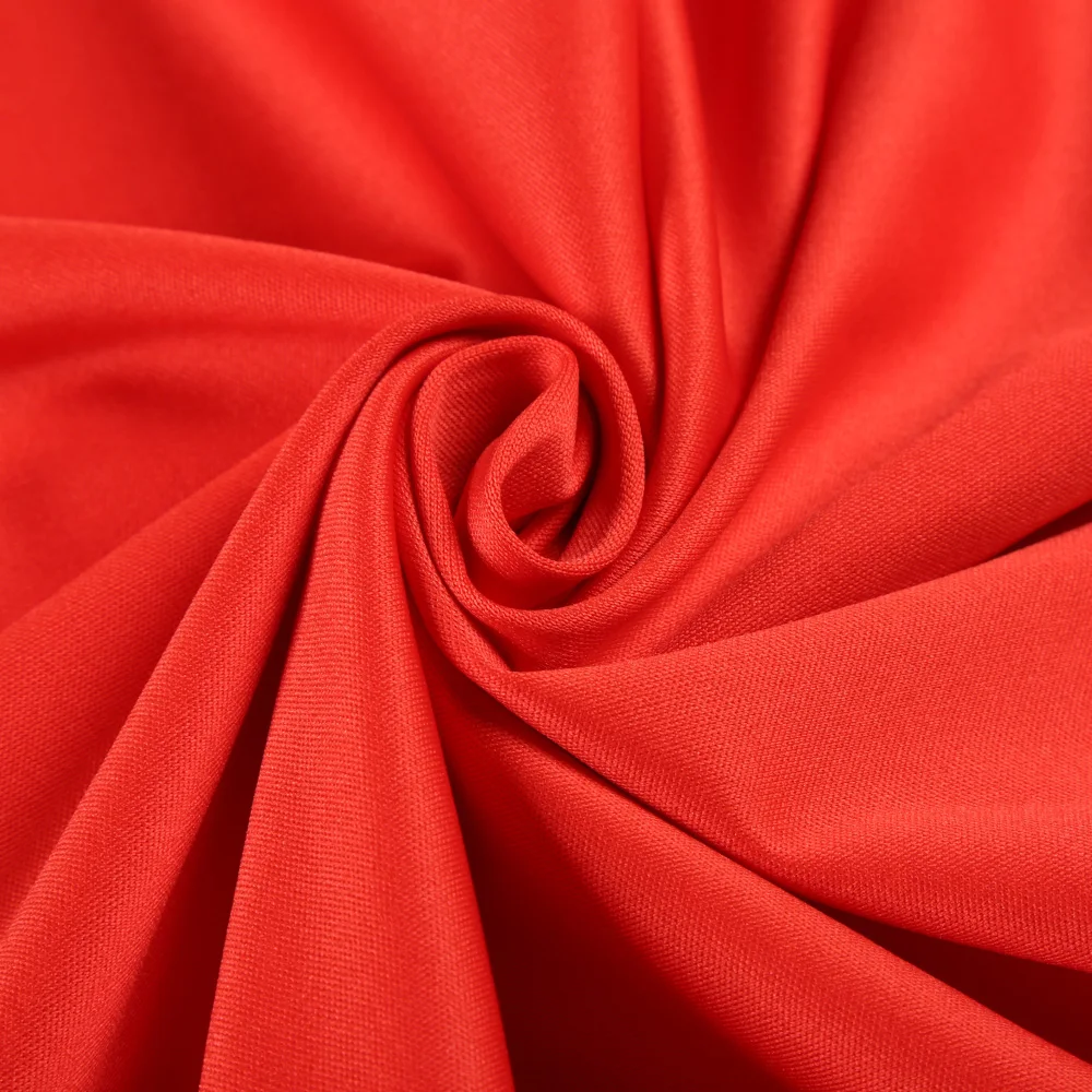 Kenancy/весенне-осенняя Новая модная женская однотонная эластичная юбка средней длины с высокой талией, женские юбки оранжевого и красного цветов