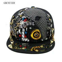 GBCNYIER хип-хоп мужская шапка в стиле хип-хоп женская кепка спортивный крутой козырек кость сталь унисекс хип-хоп Sunbonnet модная кепка-козырек