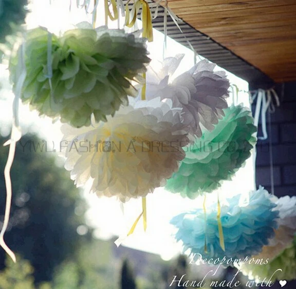 us 18 04 5 off 29 colors avilable giant tissue paper pom pom flowers birthday party decoration 18inch 45cm 8piece lot diy paper rose ball in giant tissue paper flower