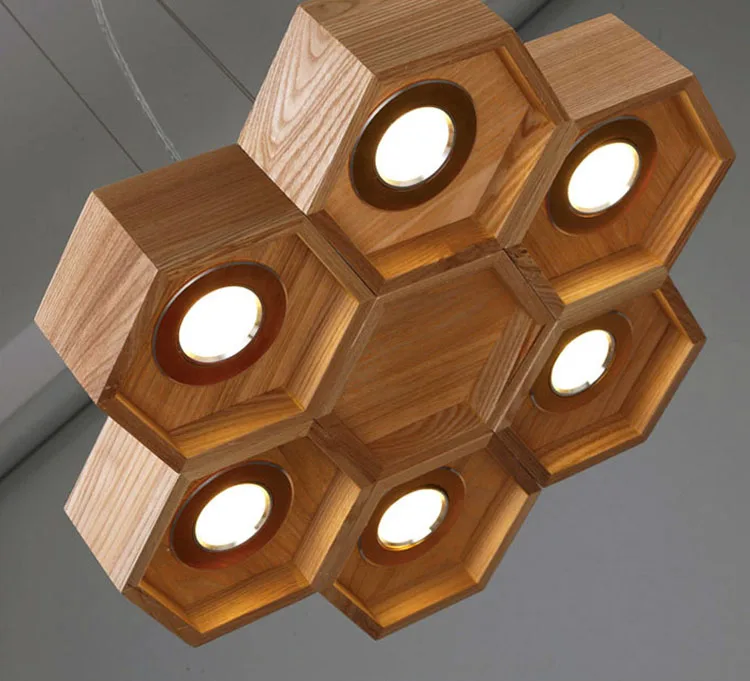 WOOD PENDANT LAMP 26