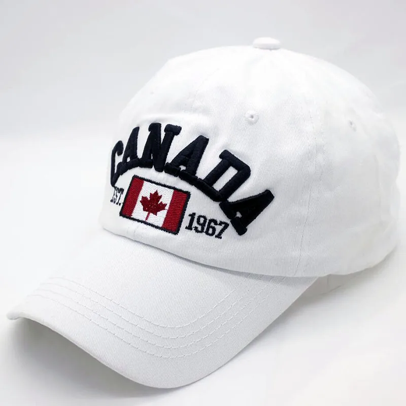 BINGYUANHAOXUAN брэндовые бейсболки с нашивкой в виде надписи &quotCanada&quot снэпбэк кепки