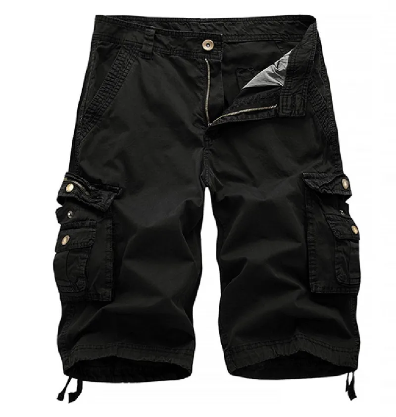 COLDKER summer casual male's short Streetwear for men cargo shorts man modis shorts solid plue size clothing