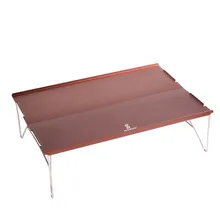 Outdoor Camping Folding Table Aluminum Alloy Folding Table Tea Making Aluminum Table Mini Portable Table For Mountaineering