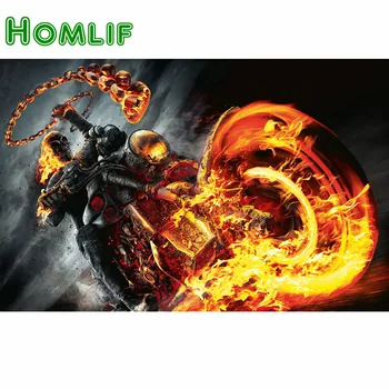 

Full,Diamond Embroidery,Gothic,Dark system,ghost rider,5D,Diamond Painting,Cross Stitch,Diamond Mosaic,Needlework,Crafts,Decor