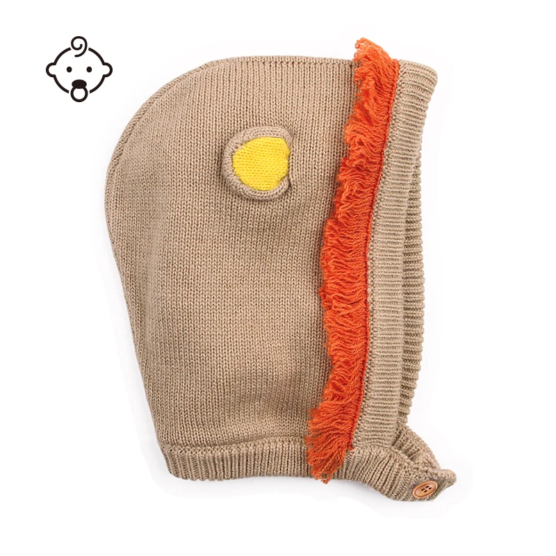 

Newborn Baby Hat Newborn Girl Boy Cartoon Lion Animal Cute Headwear Toddlers Hats Cap Multicolor Comfort Kids Accessories