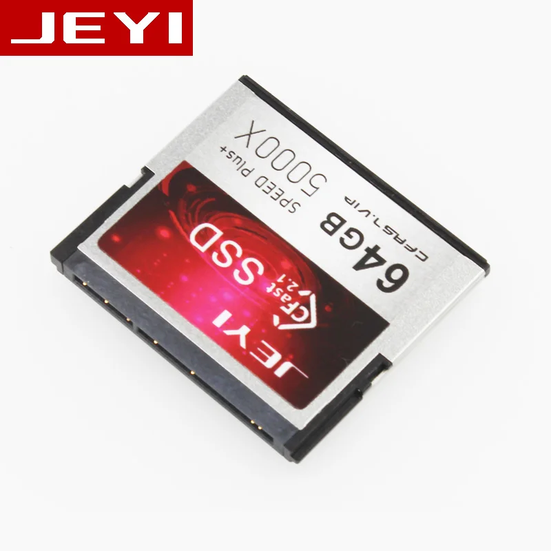 JEYI CFast частицы Цифровая видеокамера памяти карточка SSD 120 г 240 SATA3 CF2.0 Cfast2.1 Cfast2.0 Marvell Чипсет 3D TLC флэш-памяти