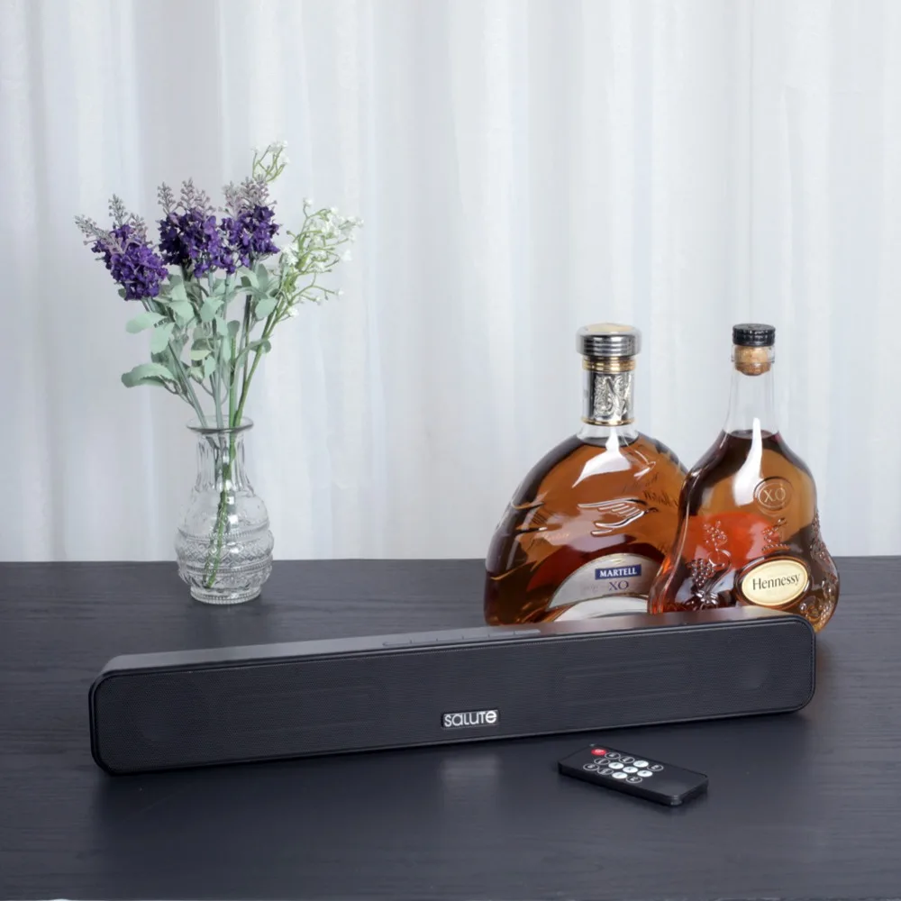 Мини Саундбар 12 Вт черный беспроводной Bluetooth колонки APE/FLAC SQ музыка для наружных