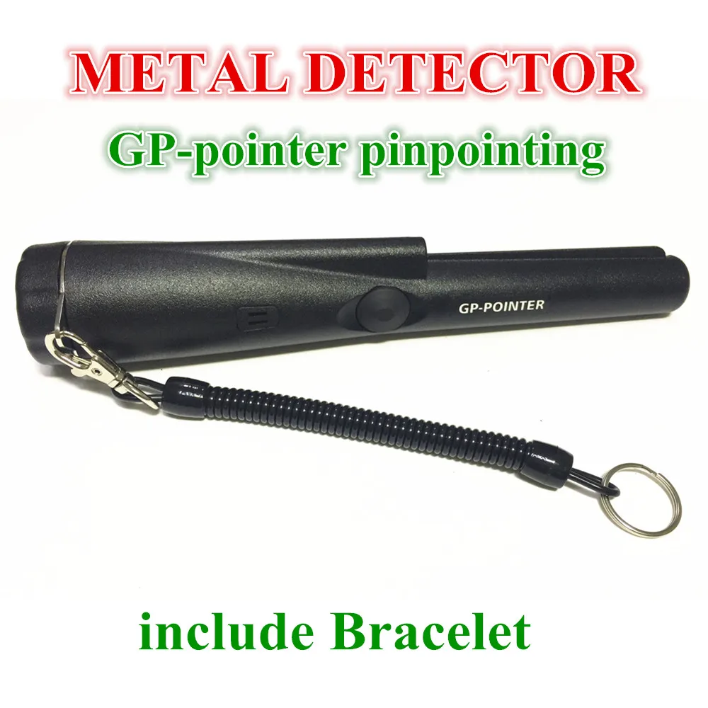

2017 NEWST Sensitive GP-pointer Metal Detector Pronter Pinpointing Same Style Gold Detector Static Alarm with Bracelet freeship