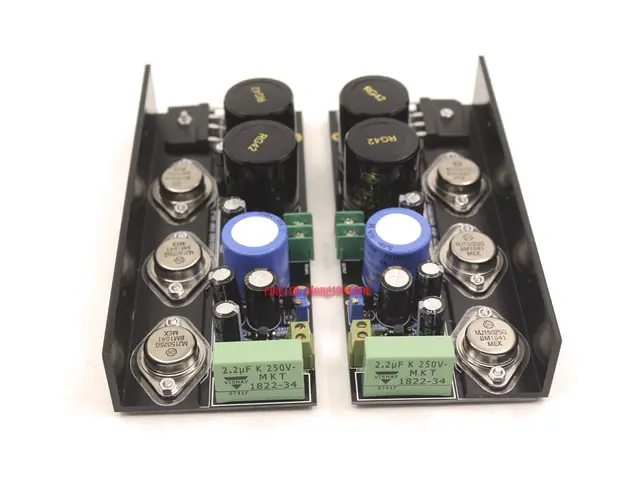 Ein Paar HD1969 Power Pure Class Verstärker Kit Amp DIY