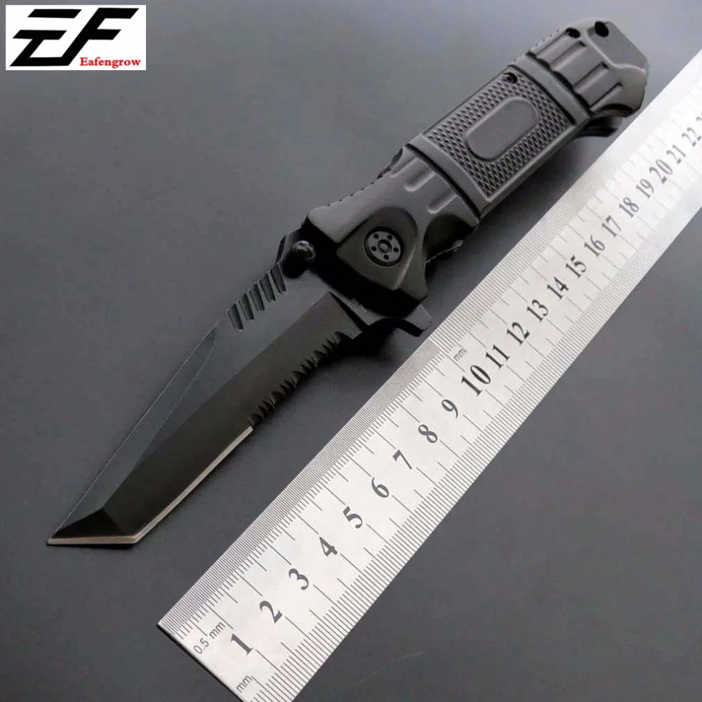 Eafengrow EF18 Folding Knife Pocket Hunting Tactical Diving Knife
