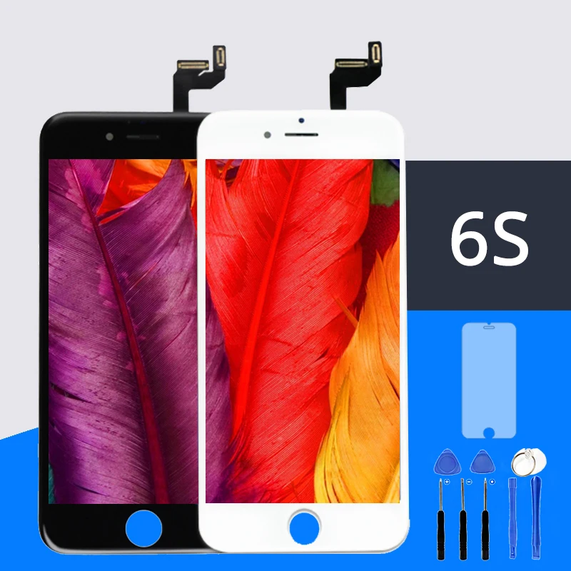 Good Quality AAA For iPhone 6S 6 Plus LCD Screen With 3D Touch Digitizer Display Assembly Replacement No Dead Pixel For 6S Plus