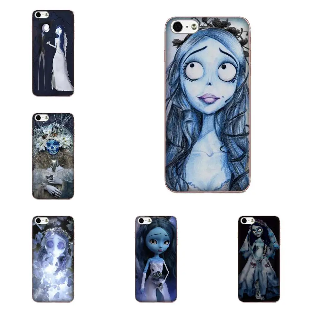 

For Xiaomi Redmi Mi Note 7 8 9 SE Pro Lite Go Play Soft Print Case Tim Burton Corpse Bride