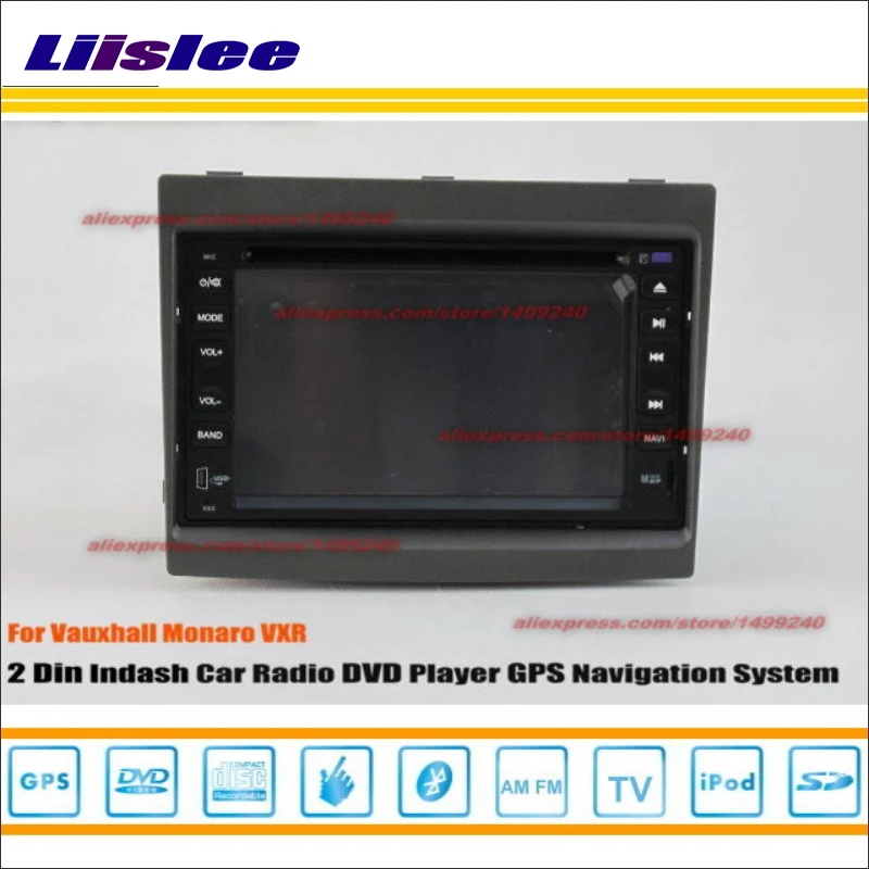 

Liislee For Vauxhall Monaro VXR 2004~2007 Radio CD DVD Player GPS Navi Navigation System Double Din Car Audio Installation Set