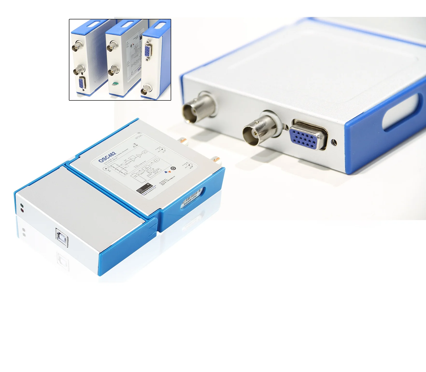 

Virtual oscilloscope USB PC oscilloscope OSC802 80M sampling 25M bandwidth Dual channel KO 1008C 6022BE
