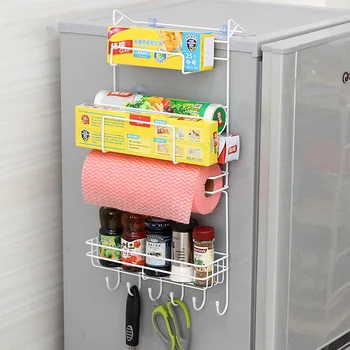 

Kitchen Nevera Side Shelf Rack Sidewall Multipurpose Shelf Crack Storage Rack Multi-layer Holder Refrigerator Estante Fridge