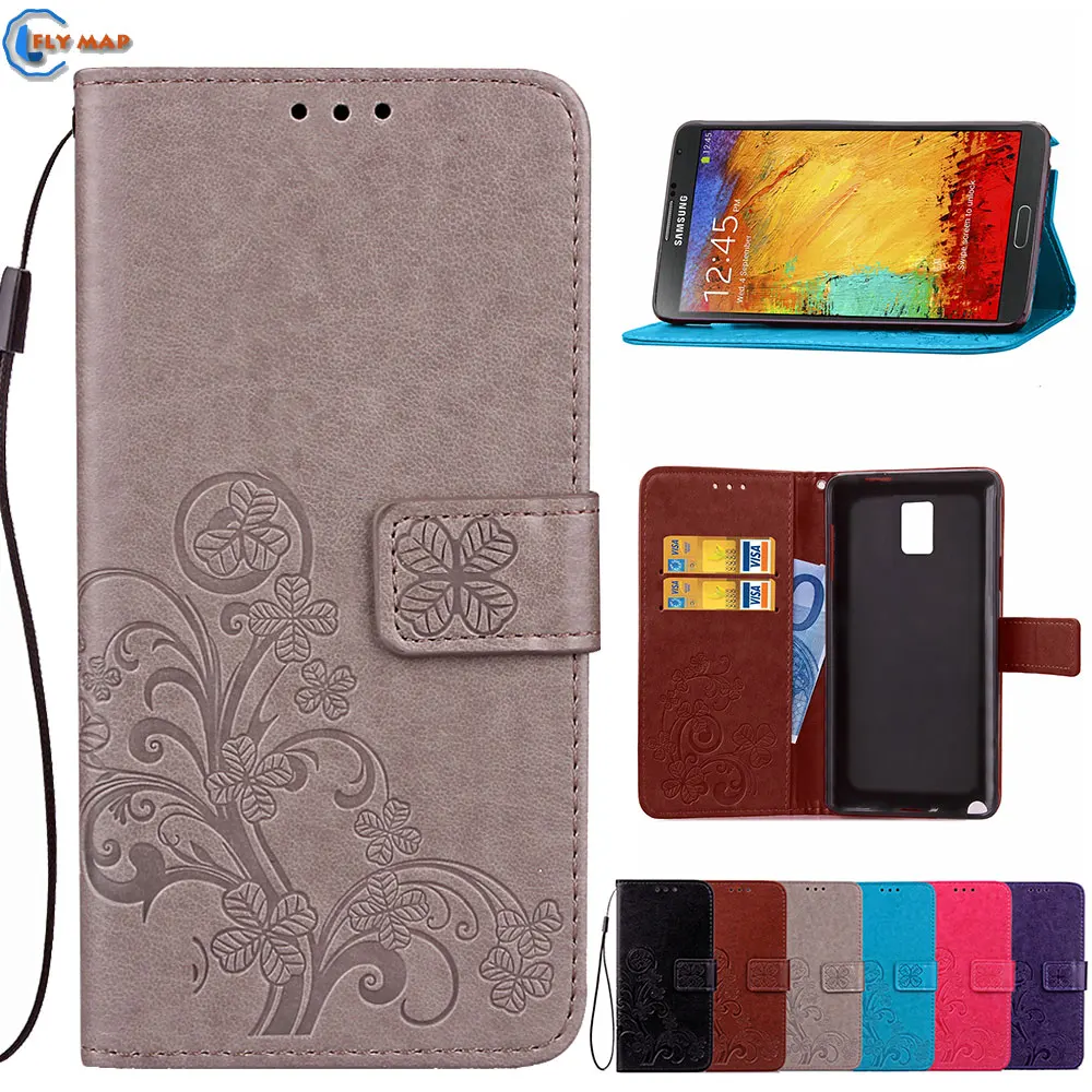 Coque Case For Samsung Galaxy NOTE 3 N900 N9005 N900A N900X SM-N900 SM-N900t SM-N9002 SM-N9005 Flip Wallet Phone Leather Cover