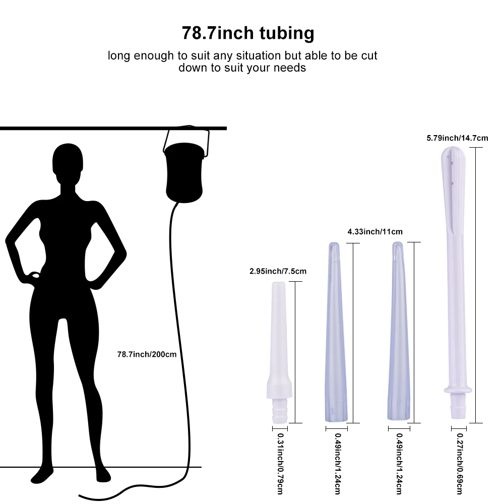 Клизма набор ведер для очищения толстой кишки с силиконовым шлангом здоровье промывка запоры анальный очиститель для вагины мытья клизма набор
