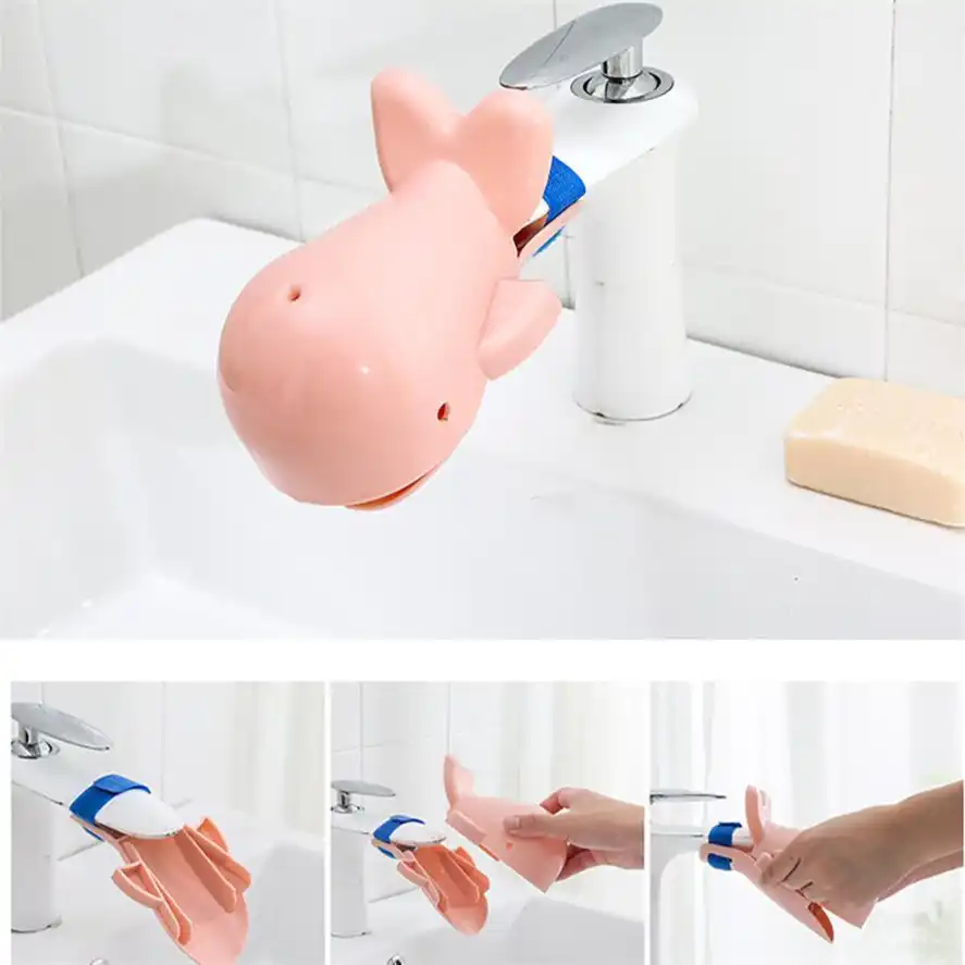 New Faucet Extender For Kids 1pc Sink Handle Extension Toddler Kid