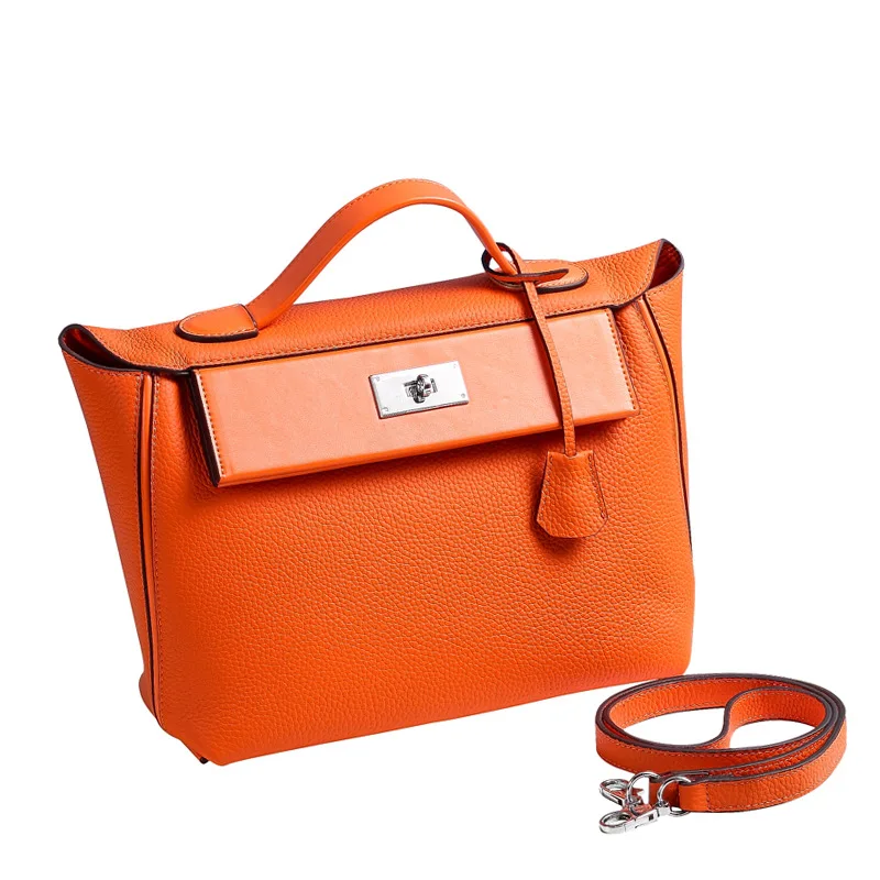 

Cow leather Women Handbags 2019 Fashion Ladies Totes Silver Hardware Crossbody Bags For Womens Genuine leather Designer Handbag