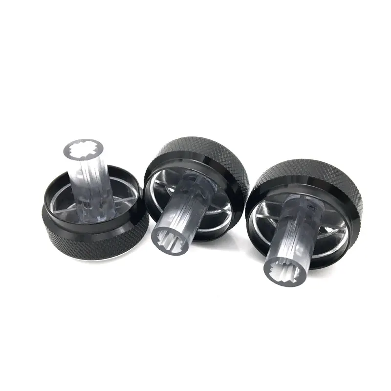 For Nissan Qashqai 2012 Aluminum Alloy Air Conditioning Knob 3pcs/set AC Knob Heat Control Switch Button Knob Car Styling 2