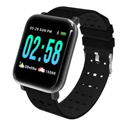 2019 новые умные часы пульсометр Спорт фитнес-трекер монитор сна водостойкий спортивный ремешок для IOS Android подарки