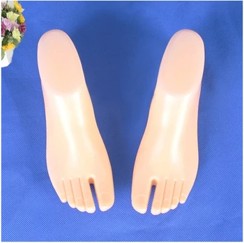 

Free Shipping! Wholesale Cheap Plastic Foot Model Mannequin Feet On Sale