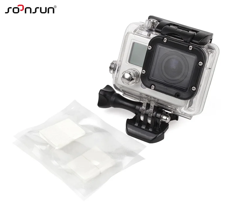 12 шт. антизапотевающие вставки SOONSUN для GoPro Hero 7 6 5 4 3 Yi DJI Osmo Action водонепроницаемый