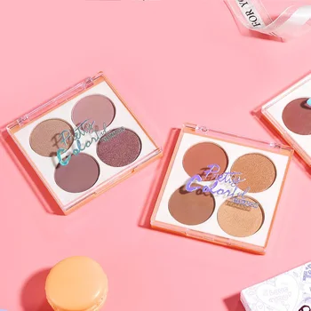 

MEIS Band Four colors Eyeshadow palette Compact Pumpkin sunset Pearl light Matte light Multicolor