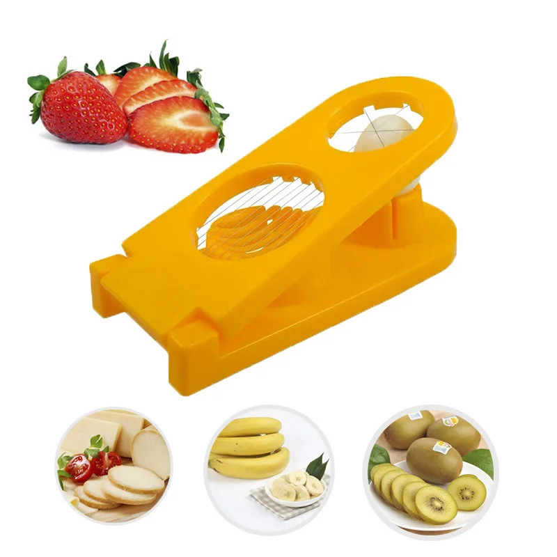 

New design 2in1 Egg Strawberry Slicer Section Cutter Cooking Tools Kitchen Gadgets
