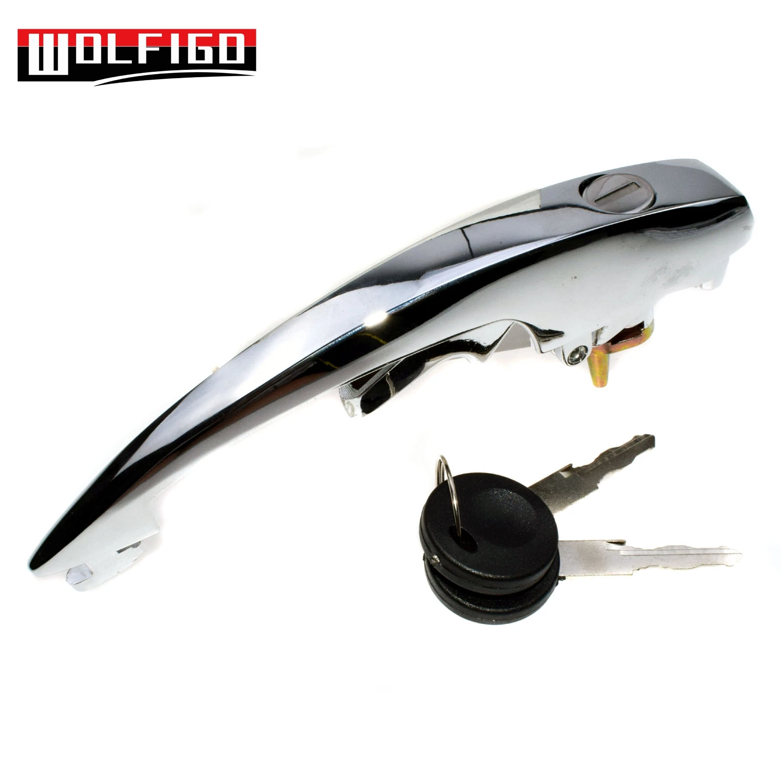Внешняя внешняя дверная ручка WOLFIGO с клавишами для VW Super Beetle Bug 1968 113898205 113837205M