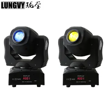 

Free shipping 2pcs/lot High Brightness 60W Mini Led Moving Head Spot 60W LED Moving Head Light LED display