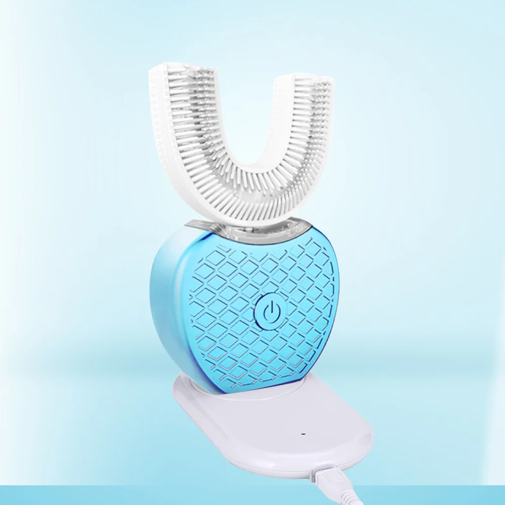Умная Автоматическая звуковая электрическая зубная щетка на 360 ° С usb зарядкой u