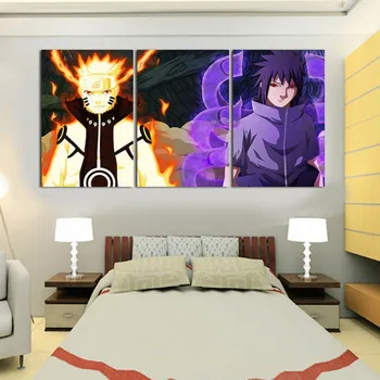 

Wall Art Frames Print Poster Canvas HD Decoration 3 Piece/Set Anime Naruto Painting Living Room Modular Printed Cuadros Picture