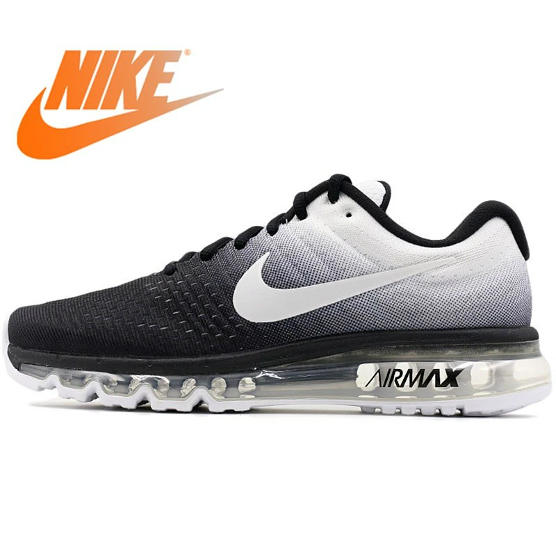 Original NIKE AIR MAX Men's Running Shoes Jogging Cushioning Lace up ...