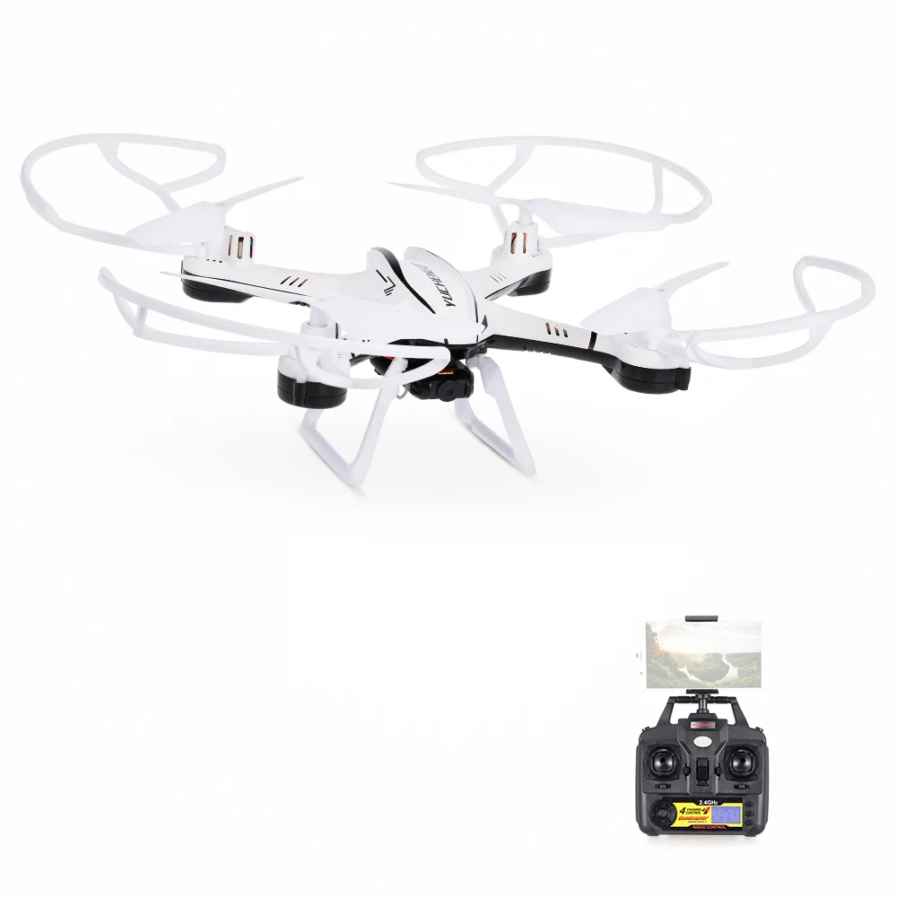 

Utoghter 69309-1 2.4G 6 Axis Gyro 3D Flip Wifi FPV 720P Camera Headless Altitude Hold RC Quadcopter Stable Flight Helicopter