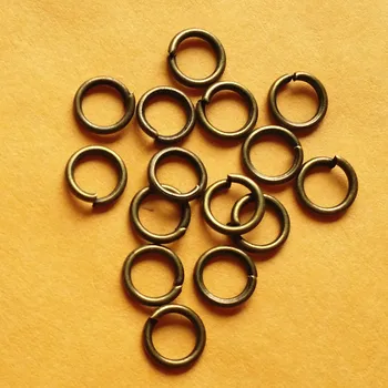 

Metal Antique Bronze Open Jump Rings 4/5/6/7/9mm 500Gram Thickness: 0.7mm
