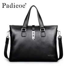 Padieoe известный бренд 1" чехол для ноутбука дизайн мужской портфель из натуральной кожи мужской портфель ts Повседневная сумка