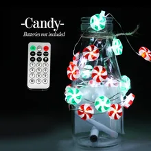 Светодиодный гирлянда с дистанционным управлением, 3 м, 40, светодиодный, Рождественская гирлянда, светящаяся сетка, сказочные, рождественские, вечерние, для сада, свадьбы, украшения, занавески