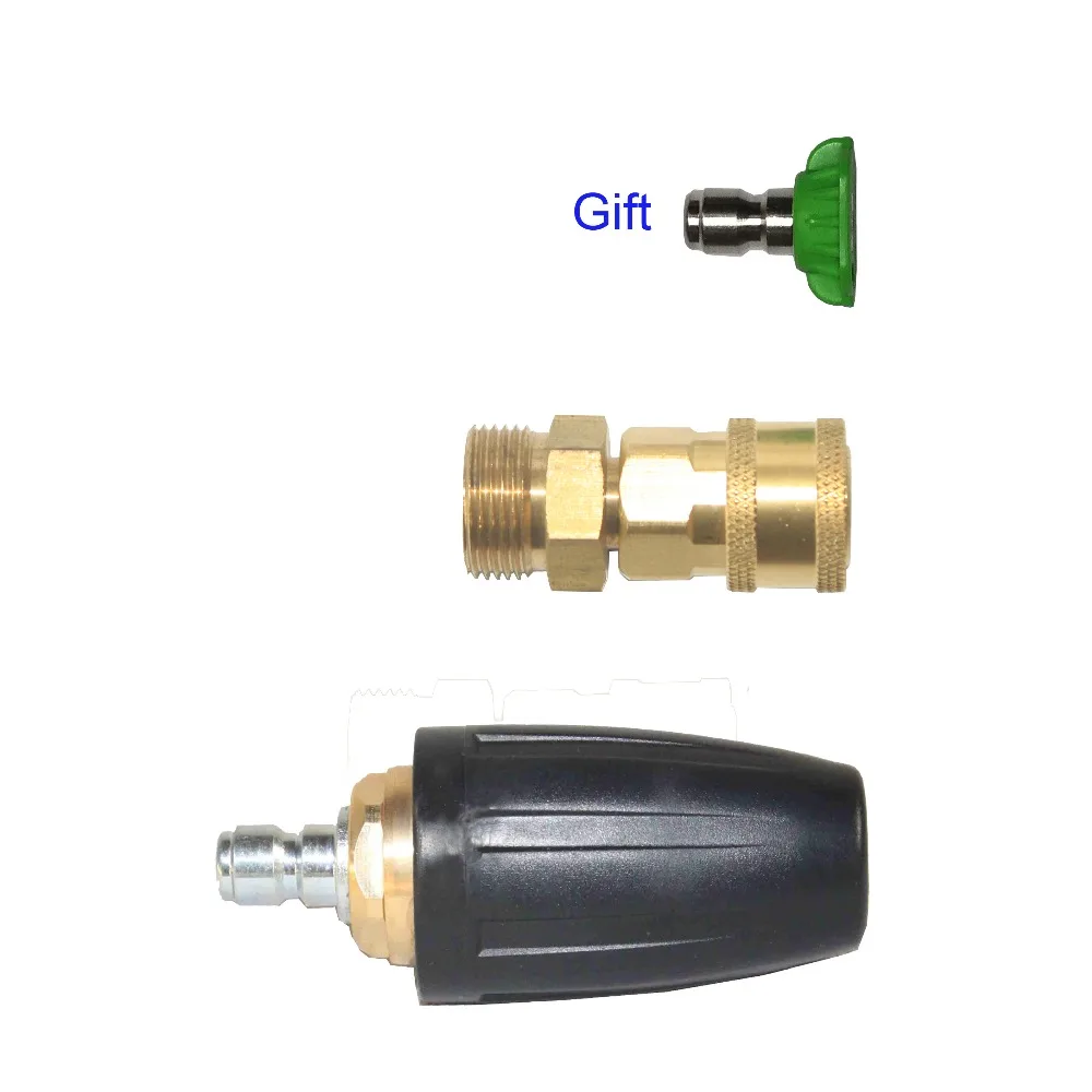 

20MPa/3000PSI Pressure Washer Gun lance Mini and Turbo nozzle kit for Kranzle