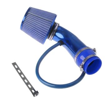 

Free delivery Hot New 1 Set 76mm 3" Auto Car Cold Air Intake Induction Pipe Kit Filter Tube System Universal