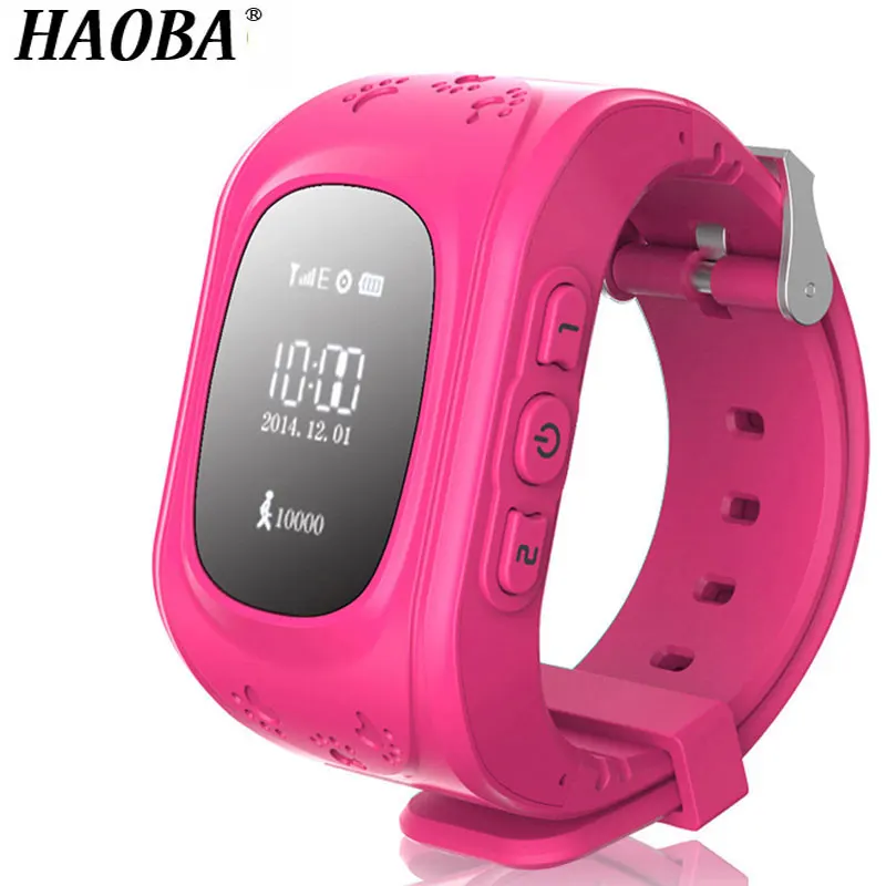 HAOBA Smart Watch Kids Watch GSM GPS GPRS Locator Tracker Anti-theft SOS Pedometer Sleep Monitor Smartwatch For iOS Android 