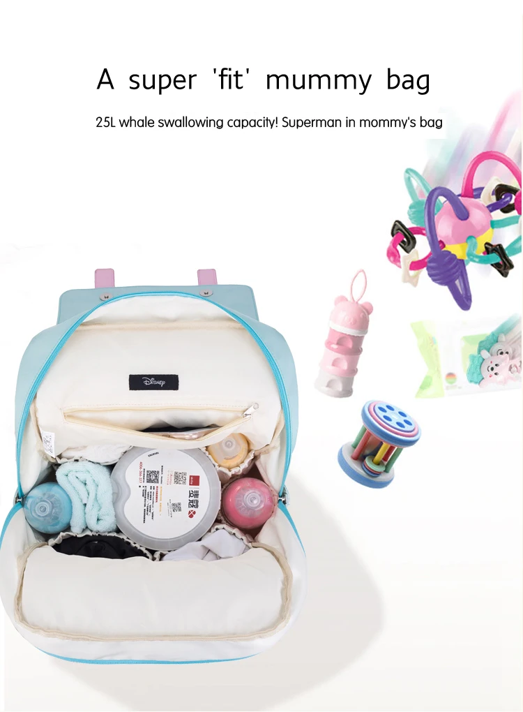 Дисней Минни большой емкости пеленки сумка рюкзак сумка для молодых мам сумка для кормления ребенка путешествия рюкзак для ухода за