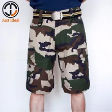 Новое поступление мужские шорты военные штаны карго шорты армейские камуфляжные шорты модная короткая брендовая одежда 40 42 плюс размер ID805