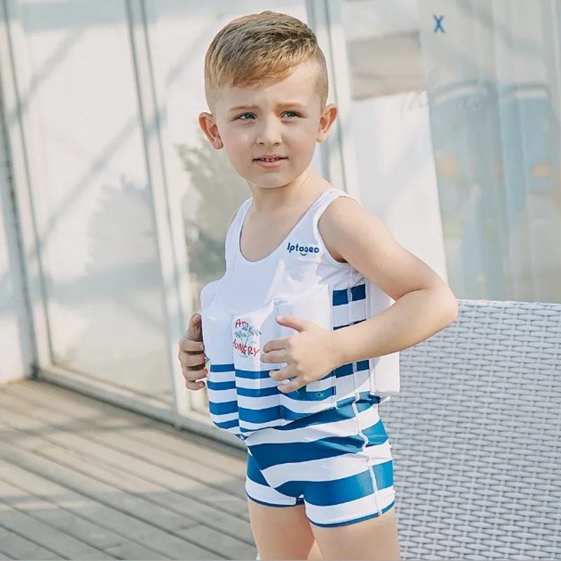 2018 Новый Мальчики Девочки Профессиональный плавучесть узнать плавание детский спасательный жилет водных видов спорта приподнятом-помощь