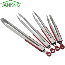 JANKNG 9/12/14/16 дюймов Нержавеющая сталь барбекю щипцы пищевые щипцы для салата шведского стола замок Тонг барбекю гриль Кухня Аксессуары для инструментов