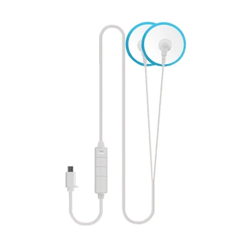 

Mini Pulse Massager Portable USB Muscle Stimulator For Lumbar Vertebra Back Belly Legs With Extra 5 Pairs 5*10cm Electrode Pads