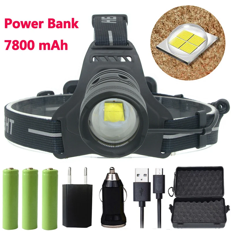 

Z202808 Original CREE Xlamp XHP70 32W chip high power Led headlamp 4292lm powerful Headlight head lamp flashlight torch