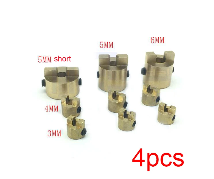 Metal Drive Dogs for 3mm 4mm 5mm Propeller Shaft For RC Model Boat 